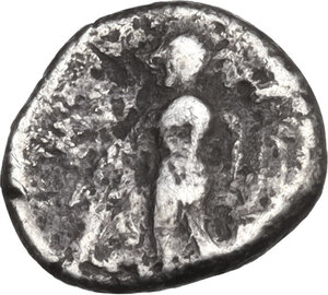 reverse: Samaria. AR Obol, c. 350 BC