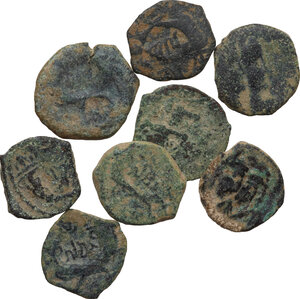 obverse: Nabatea. Lot of 8 coins to be classified