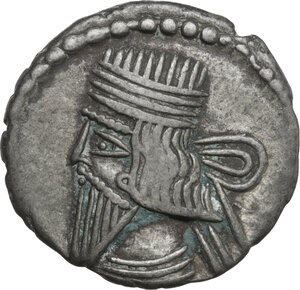 obverse: Kings of Parthia.  Artabanos II (10-38 AD).. AR Drachm, Ecbatana mint