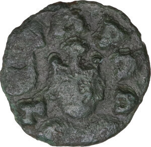 obverse: Kingdom of Axum.  Joel.. AE Unit, c. 590-610 AD