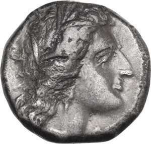 obverse: Southern Lucania, Metapontum. AR Stater, 330-290 BC
