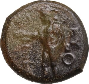 obverse: Southern Lucania, Metapontum. AE 21 mm, 440-430 BC