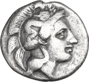 obverse: Southern Lucania, Thurium. AR Triobol, 400-350 BC