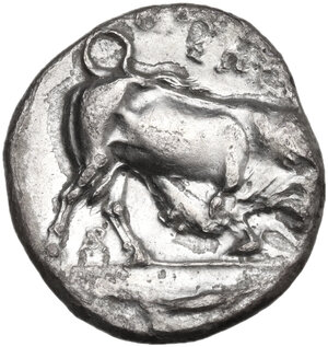 reverse: Southern Lucania, Thurium. AR Nomos, 350-300 BC