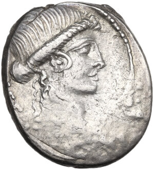 T. Carisius. Denarius, 46 BC