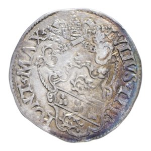 obverse: ANCONA GIULIO III (1550-1555) GIULIO AG. 3,15 GR. BB+