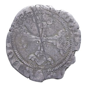 reverse: CHIVASSO TEODORO II PALEOLOGO (1381-1418) MEZZO GROSSO R AG. 1,50 GR.MB-BB