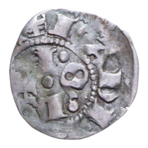 reverse: L AQUILA LADISLAO DI DURAZZO (1386-1414) BOLOGNINO NC AG. 0,65 GR. qBB