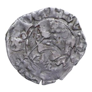 obverse: L AQUILA GIOVANNA II D ANGIO (1414-1435) BOLOGNINO NC AG. 0,71 GR. qBB