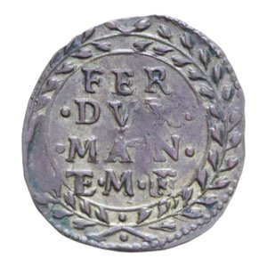 reverse: MANTOVA FERDINANDO GONZAGA (1612-1626) GROSSO (X CASALE) MI. 1,65 GR. BB-SPL