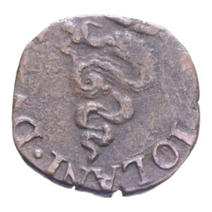 reverse: MILANO FILIPPO IV (1621-1665) QUATTRINO CU. 2,28 GR. BB