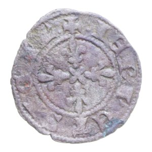 obverse: NAPOLI CARLO II D ANGIO (1285-1309) DENARO REGALE NC MI. 0,65 qBB