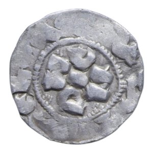 reverse: PAVIA ENRICO II DI FRANCONIA (1046-1056) DENARO AG. 1,19 GR. BB