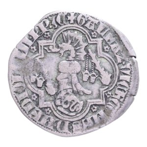 reverse: PAVIA GALEAZZO II VISCONTI (1354-1378) GROSSO NC AG. 2,40 GR. BB