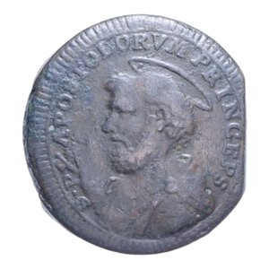 obverse: ROMA PIO VI (1775-1799) BAIOCCHI DUE E MEZZO 1796 SAMPIETRINO CU. 17,11 GR. qBB