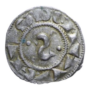 reverse: SIENA (SEC. XII-1390) DENARO MI. 0,58 GR. BB+