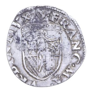 obverse: URBINO FRANCESCO MARIA I DELLA ROVERE (1508-1538) GROSSO R AG. 1,56 GR. BB