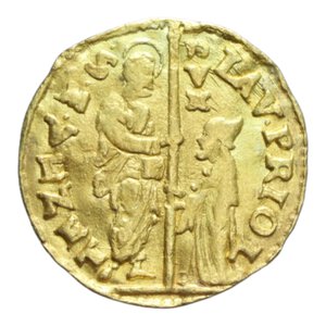reverse: VENEZIA LORENZO PRIULI (1556-1559) ZECCHINO R AU. 3,50 GR. BB-SPL