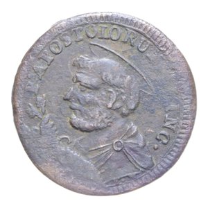 obverse: VITERBO PIO VI (1775-1799) BAIOCCHI DUE E MEZZO 1797 SAMPIETRINO CU. 6,89 GR. qBB
