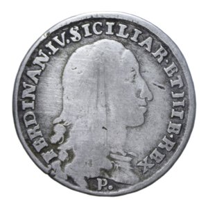 obverse: REGNO DI NAPOLI FERDINANDO IV (1759-1816) TARI  1793 NC AG. 4,33 GR. MB-BB