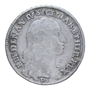 obverse: REGNO DI NAPOLI FERDINANDO IV (1759-1816) TARI  1795 NC AG. 4,50 GR. qBB