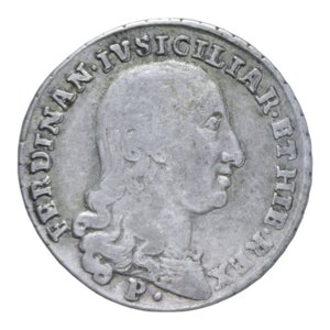 obverse: REGNO DI NAPOLI FERDINANDO IV (1759-1816) TARI  1798 AG. 4,54 GR. qBB/BB