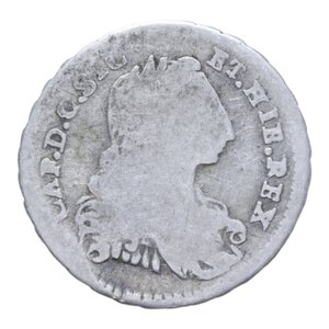 obverse: REGNO DI SICILIA CARLO DI BORBONE (1734-1759) 2 TARI  1736 AG. 4,04 GR. MB