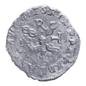 reverse: CARLO II (1504-1553) QUARTO DEL XIV TIPO MI. 1,07 GR. MB-BB