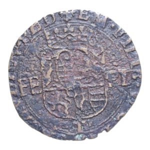 obverse: EMANUELE FILIBERTO (1538-1580) BIANCO 1573 NC MI. 2,41 GR. MIR. 520A qBB