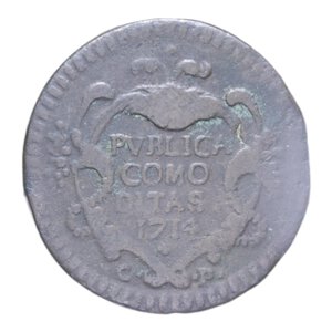 reverse: VITT. AMEDEO II (1675-1730) GRANO 1714 NC CU. 5,14 GR. MIR. 901b qBB