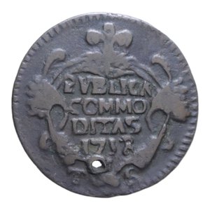 reverse: VITT. AMEDEO II (1675-1730) GRANO 1718 NC CU. 4,56 GR. MIR. 901n qBB (FORO)