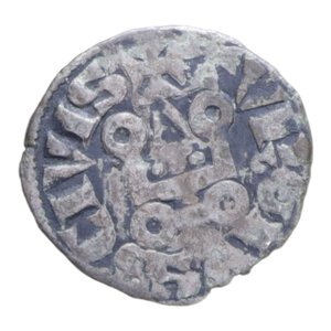 reverse: FRANCIA FILIPPO II TOURS (1180-1223) DENARO TORNESE MI. 0,90 GR. BB (CON CARTELLINO D EPOCA)