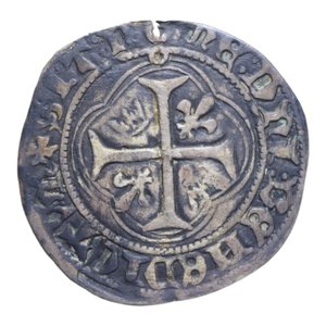 reverse: FRANCIA CARLO VII (1422-1461) BIANCO ALLA CORONA AG. 2,44 GR. BB