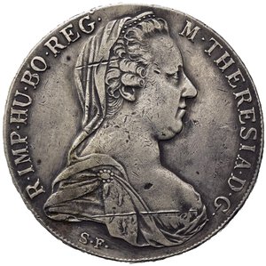 obverse: AUSTRIA. Maria Teresa (1740-1780). Tallero. Ag (27,83 g). qBB