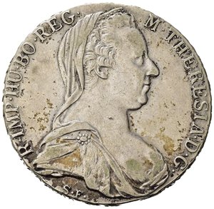 obverse: AUSTRIA. Maria Teresa (1740-1780). Tallero. Ag (27,87 g). SPL