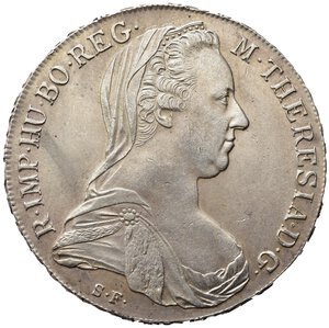 obverse: AUSTRIA. Maria Teresa (1740-1780). Tallero. Ag (28,00 g). SPL