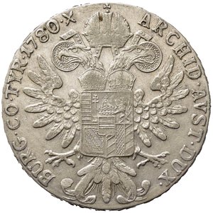 reverse: AUSTRIA. Maria Teresa (1740-1780). Tallero. Ag (28,06 g). BB+