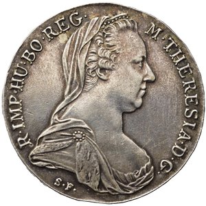 obverse: AUSTRIA. Maria Teresa (1740-1780). Tallero. Ag (28,12 g). SPL