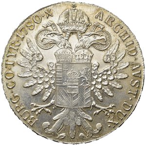 reverse: AUSTRIA. Maria Teresa (1740-1780). Tallero. Ag (28,14 g). qFDC