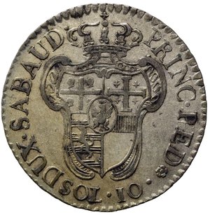 reverse: Vttorio Amedeo III (1773-1796). 10 soldi 1794. Mi. SPL