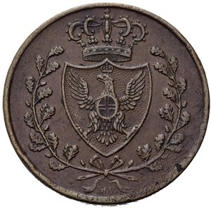 obverse: Vittorio Emanuele II . Re Eletto (1859-1861). 3 centesimi 1826 Bologna. Gig. 21. rara. qBB