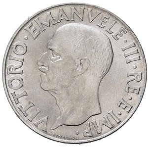 obverse: Vittorio Emanuele III (1900-1943). 1 lira 1943 