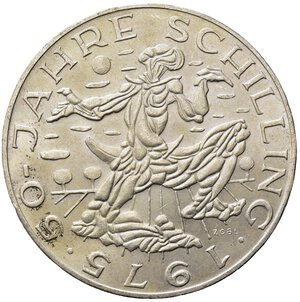 reverse: AUSTRIA. 100 Schilling 1975. Ag. qFDC