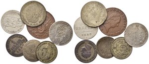 obverse: AUSTRIA. Lotto di 6 monete + 1 Silber Groschen Prussia. MB-BB