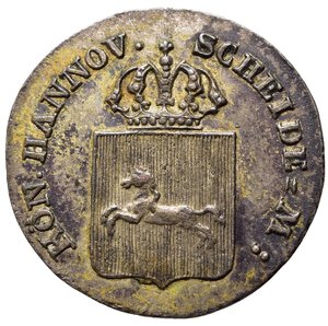 obverse: GERMANIA. Hannover. 4 Pfennig 1841 S. Ag (0,92 g). KM#177.2. SPL