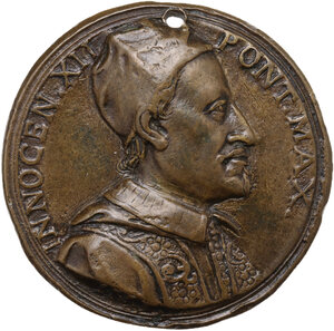 obverse: Innocenzo XII (1691-1700), Antonio Pignatelli.. Medaglia s.d