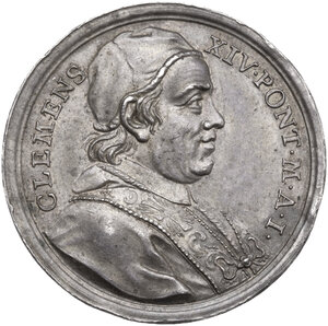 obverse: Clemente XIV (1769-1774), Gian Vincenzo Ganganelli . Medaglia annuale A. I