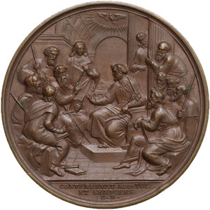 reverse: Pio IX  (1846-1878), Giovanni Mastai Ferretti. Medaglia straordinaria A. XXIV per il Concilio Ecumenico Vaticano