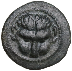 obverse: Bruttium, Rhegion. AE Onkia, c. 450-425 BC