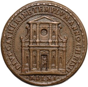 reverse: Federico Cesi (1585-1630), Scienziato fondatore accademia dei Lincei. Medaglia 1561